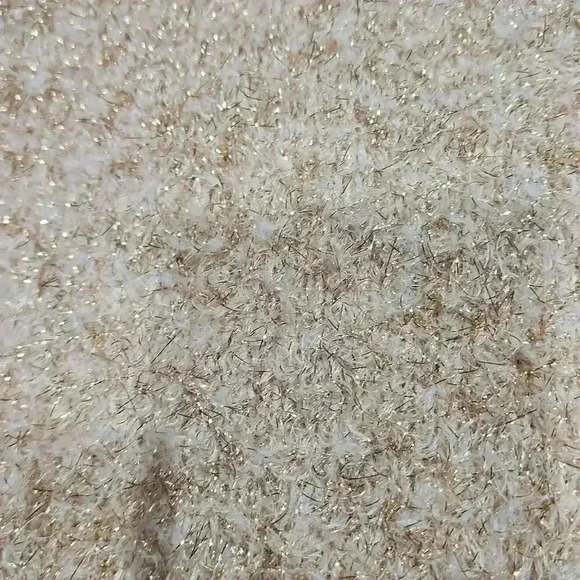 Wild Fable Women's Fuzzy Knit Long Sleeve Pullover Sweater Metallic Gold Small - Picture 4 of 7